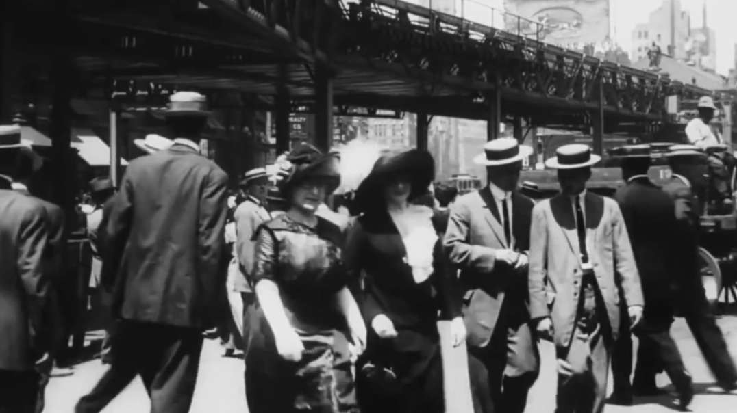 Surreal Film New York City In 1911 DhruvaAlimanMusic.mp4