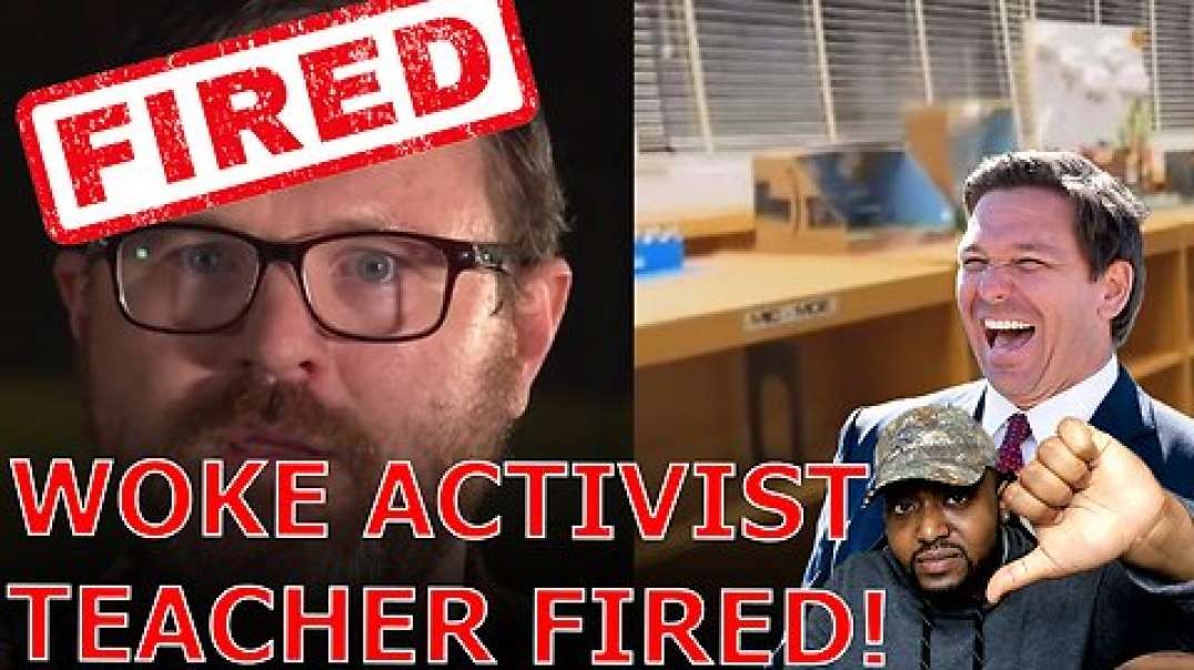 Woke Activist Teacher FIRED After Attempt To 'Expose' Ron DeSantis 'Book Banning' BACKFIRES! (Black Conservative Perspective)