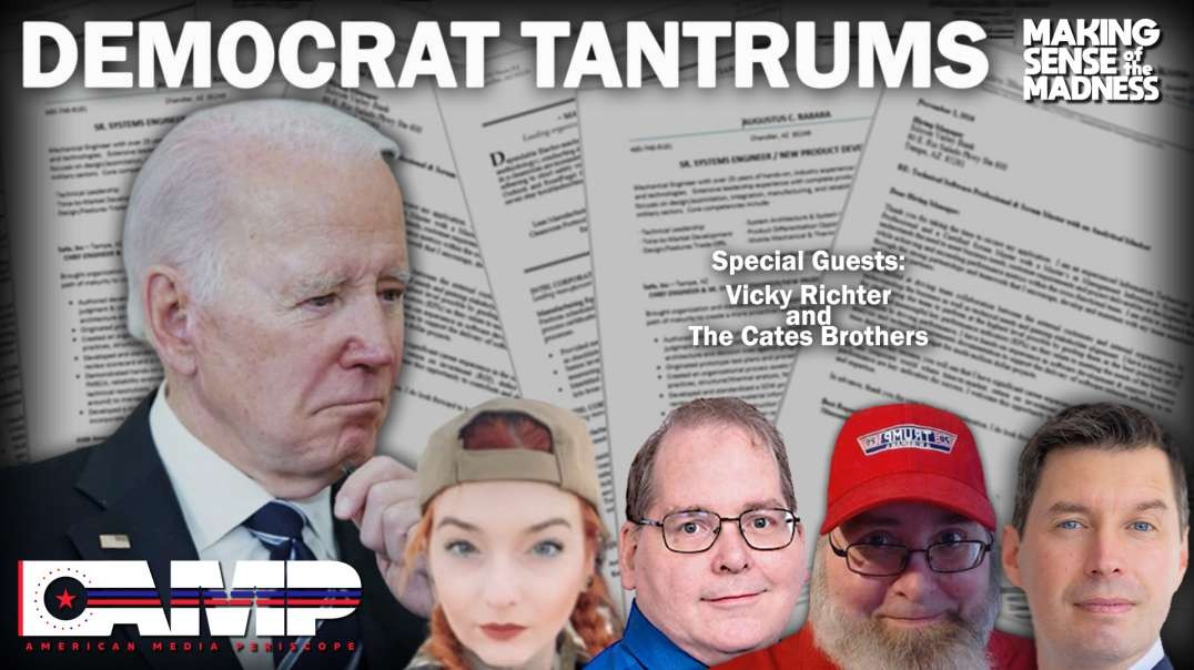 DemDemocrat Tantrums with Vicky Richter and The Cates Brothersocrat Tantrums with Vicky Richter and The Cates Brothers