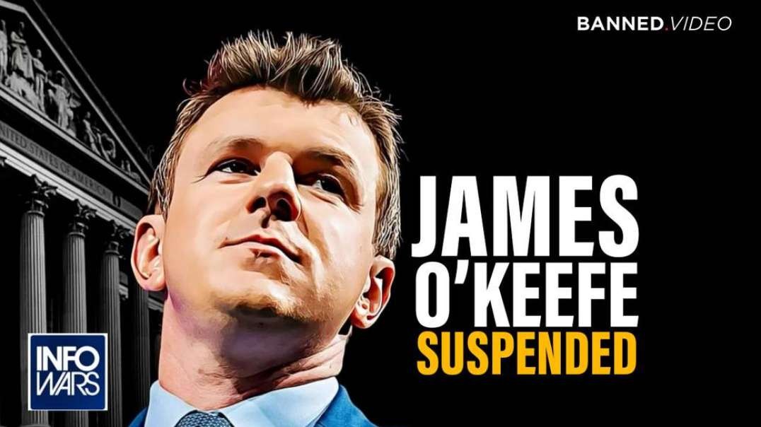 Alex Jones Responds to James O'Keefe's Suspension