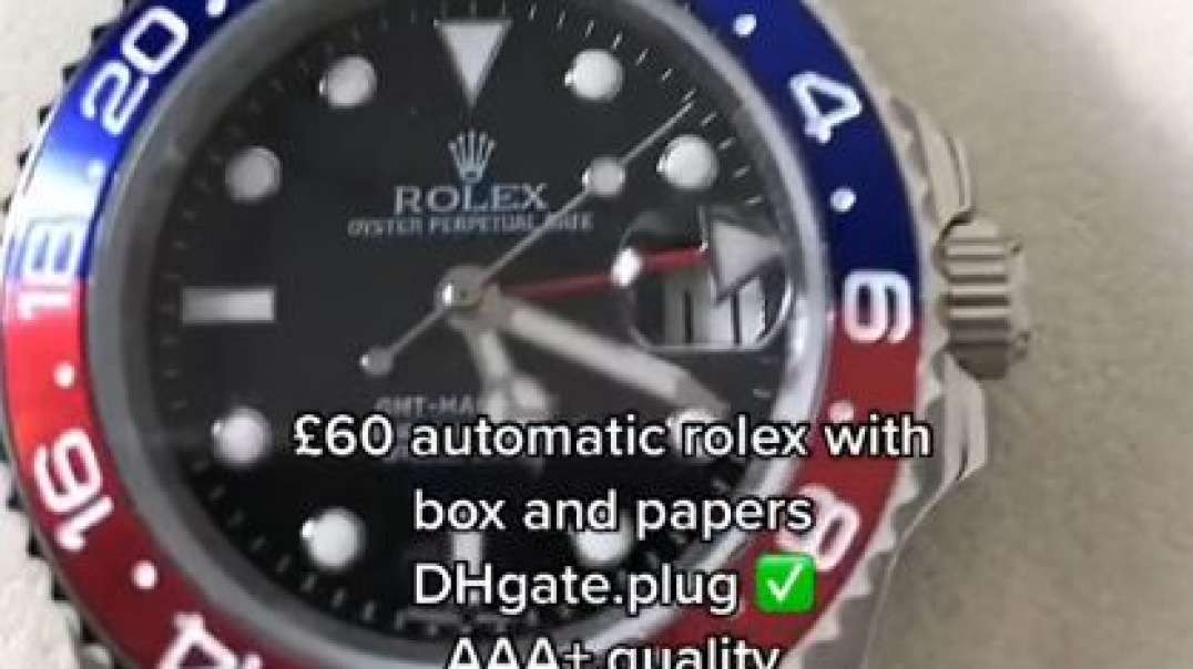 Check Out This Rolex (Replica) From Dhgate (Link In Description)