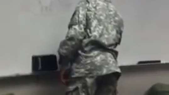 Soldier talks about Aliens! (Grey ones)