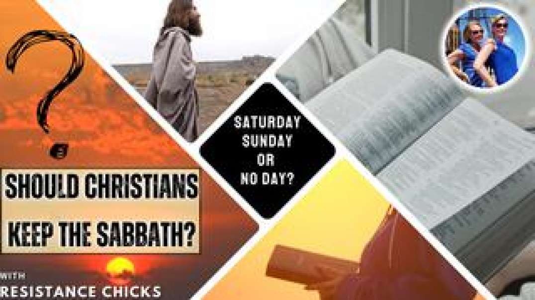 BIBLE BREAKDOWN! Should Christians Keep the Sabbath? Saturday, Sunday, or No Day?
