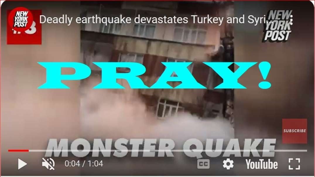 Earthquakes rock the middle east as fears of 10K victims may be reality!