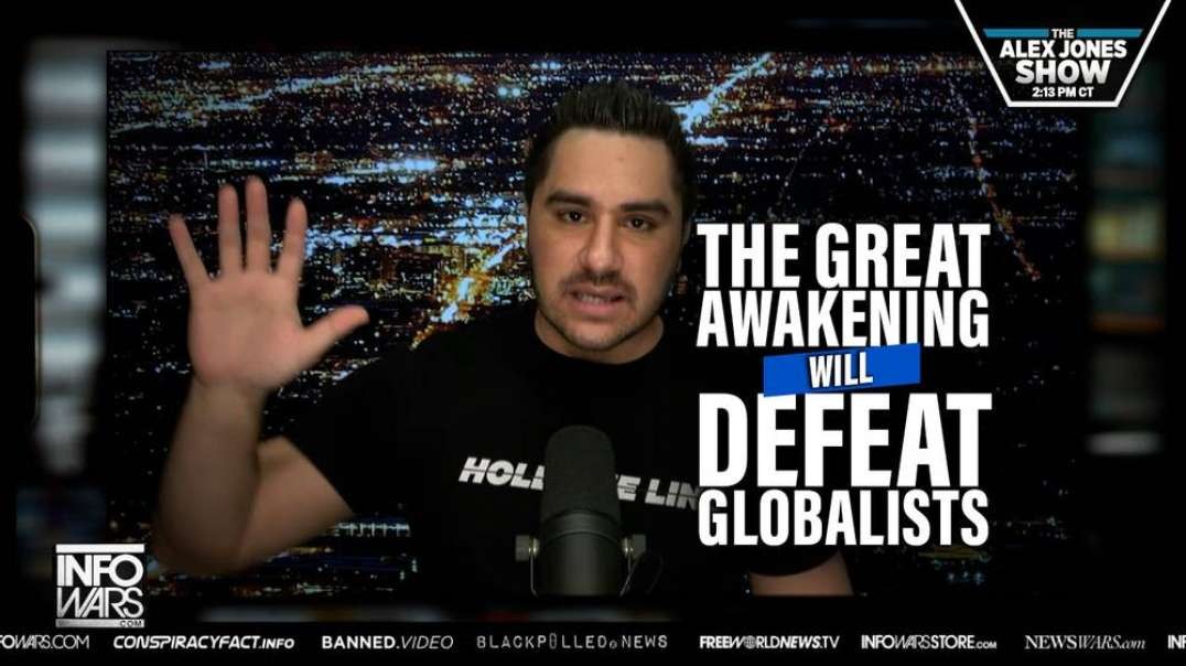 Drew Hernandez- The Great Awakening is the Only Way to Fight Back Against the Satanic Takeover of Humanity