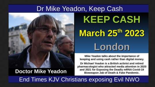 DR MIKE YEADON, KEEP CASH