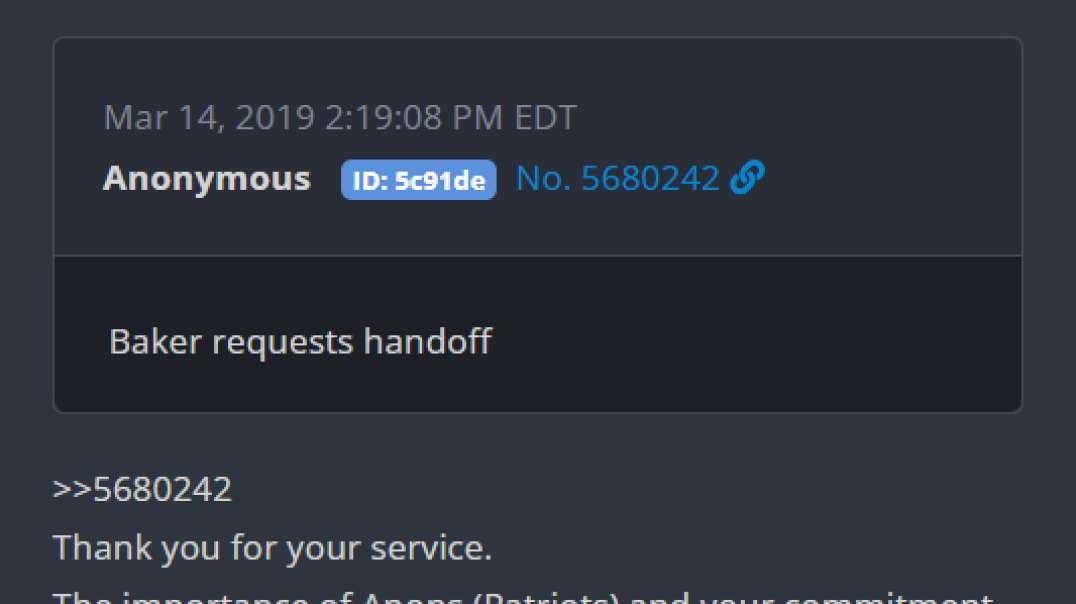 3/14/2023 - Dead cat bounce - Markets! SCOTUS! Anon handoff and special message!