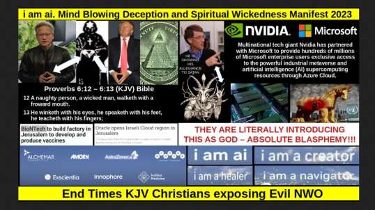 i am ai. Mind Blowing Deception and Spiritual Wickedness Manifest 2023