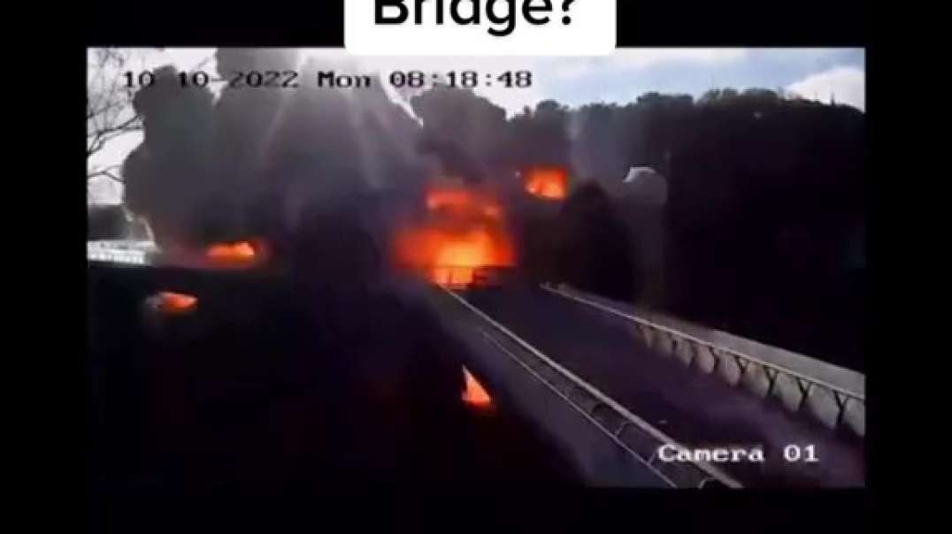 Remember how Russian Missile hit Kyvi's Glass Bridge?