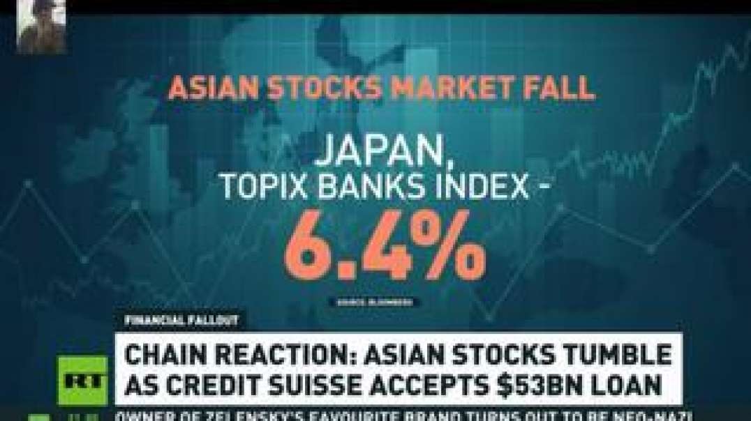 Aisian and EU  Stocks Follow the Downward Global Banking Collapses
