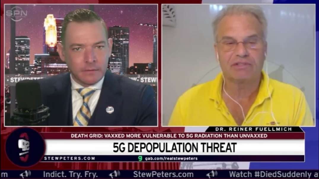 NWO: Dr. Reiner Fuellmich on the vaccinated vulnerable to 5G technology radiation