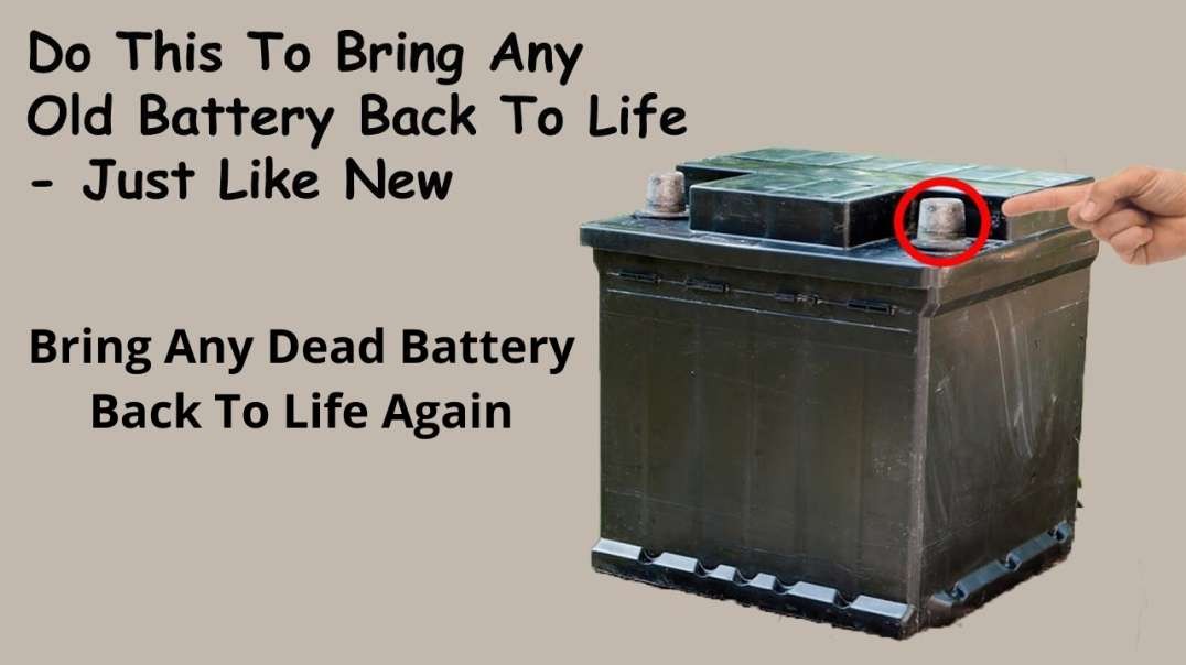 How To Bring Dead Batteries Back To Life Again