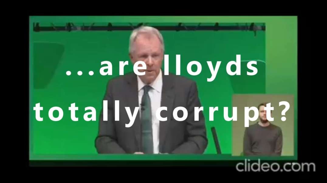 ...are Lloyds totally corrupt?