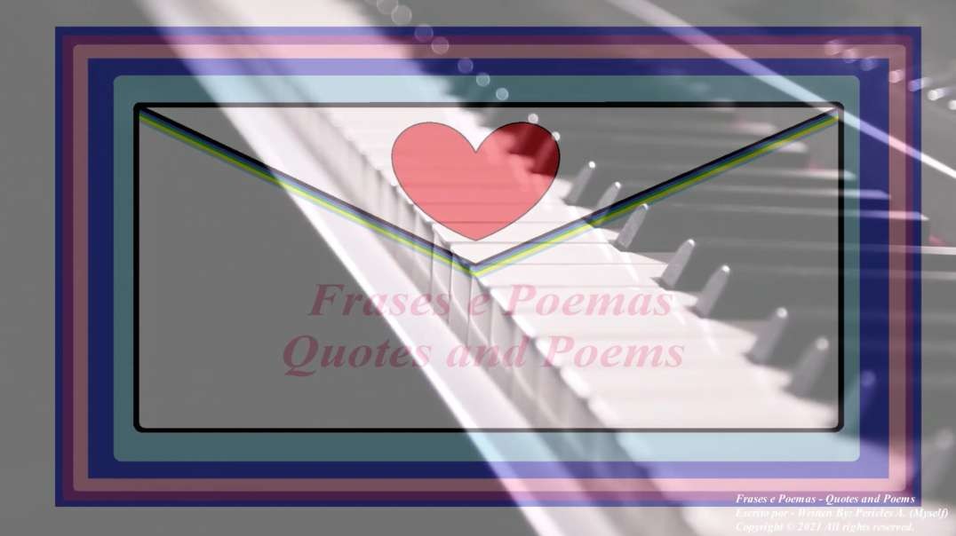 Piano, violão e guitarra: Meu coração bate por você apaixonado! [Poesia] [Remake] [Frases e Poemas]