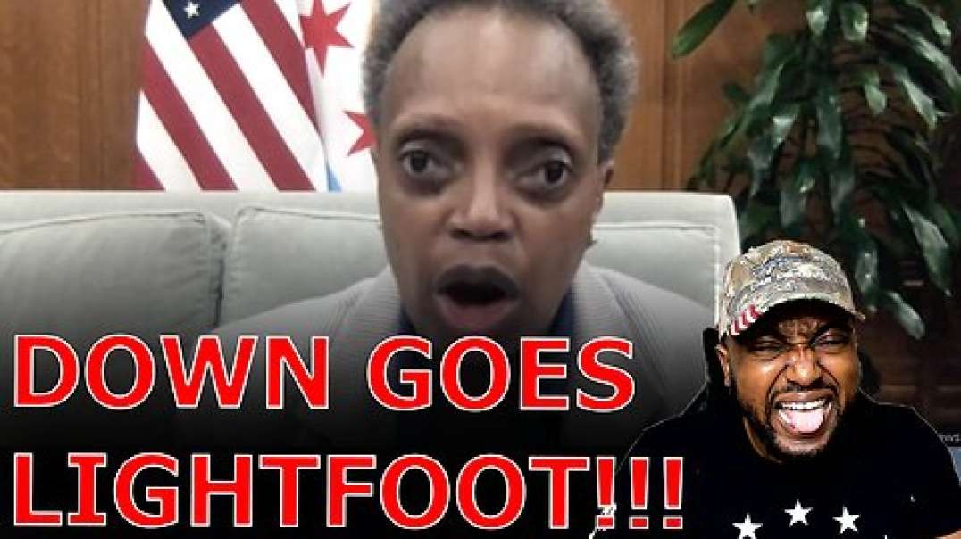 Lori Lightfoot Gets DESTROYED As She LOSES Re-Election Bid For Chicago Mayor In MASSIVE LANDSLIDE! (Black Conservative Perspective)