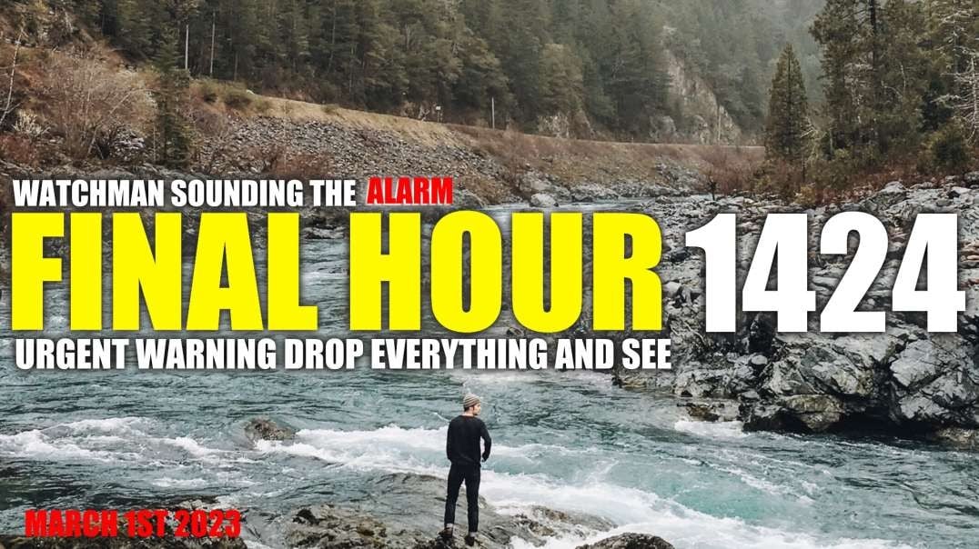 FINAL HOUR 1424 - URGENT WARNING DROP EVERYTHING AND SEE - WATCHMAN SOUNDING THE ALARM