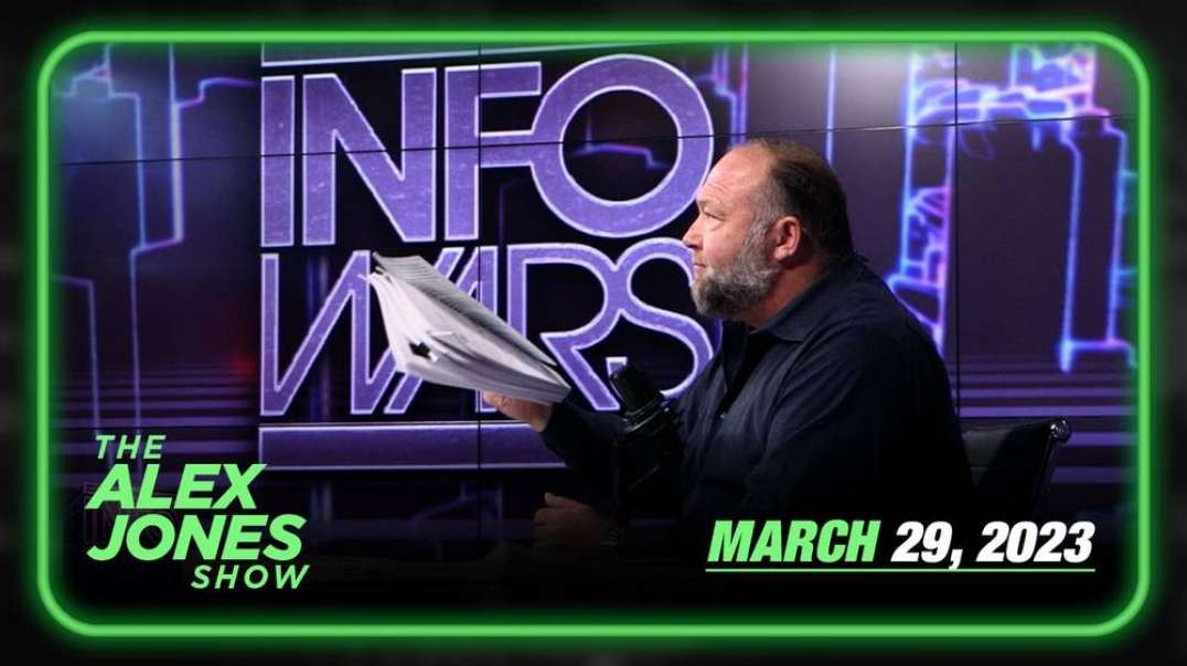 POLICE STATE EMERGENCY: Senate Bill 686 Gives Americans 20 YEARS in Prison for Disinformation, Turns Entire Internet Over to AI Spy System! – WEDNESDAY FULL SHOW 03/29/23