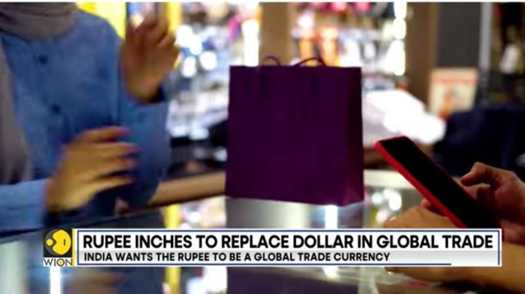 Rupee inches to REPLACE DOLLAR in global trade; 18 countries agree on rupee-.mp4