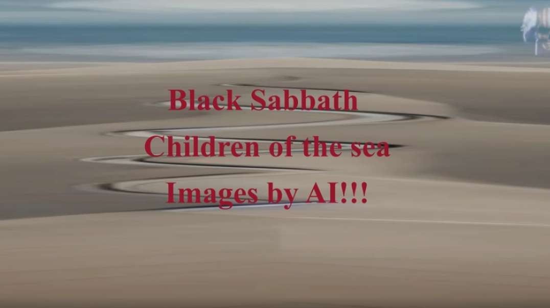 BLACK SABBATH, CHILDREN OF THE SEA, IMAGES GENERATED FROM LYRICS THROUGH AI!!!