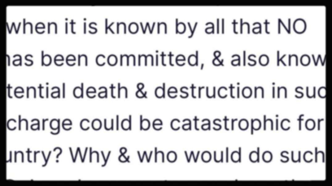 Trump Threatens Death and Destruction