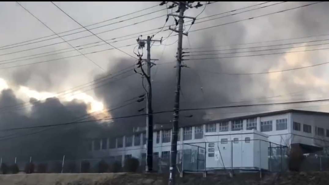 POWERFUL GAS EXPLOSION AT FUKUSHIMA "CASSETTE CYLINDER" FACTORY IN THE CITY OF NIHONMATSU!