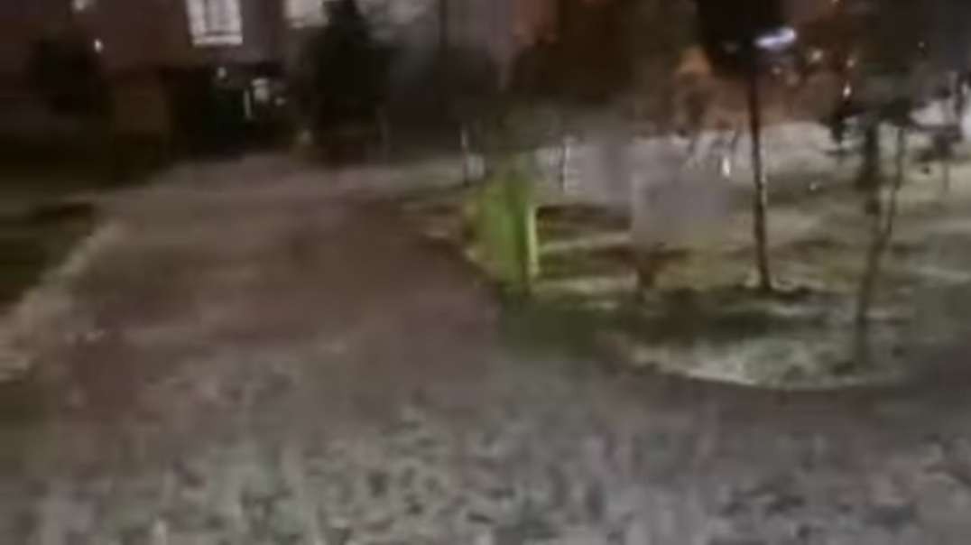 Breaking news! Sky is attacking Turkey now!! Hellish hailstorm hits Gaziante.mp4