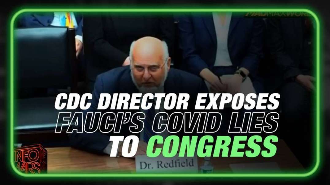 Fauci Going To Prison- Former CDC Director Comes Clean On COVID Lies