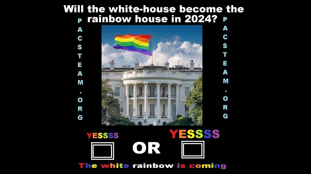 Plastic food & people; will white-house become rainbow-house