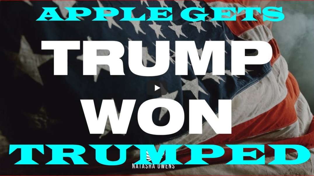 Apple removes "And Justice For All" it gets replaced by "Trump Won"!