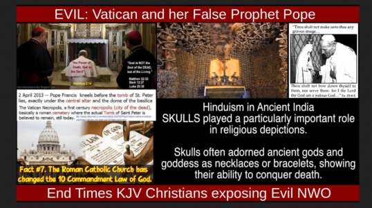 EVIL NWO VATICAN & HER FALSE PROPHET POPE