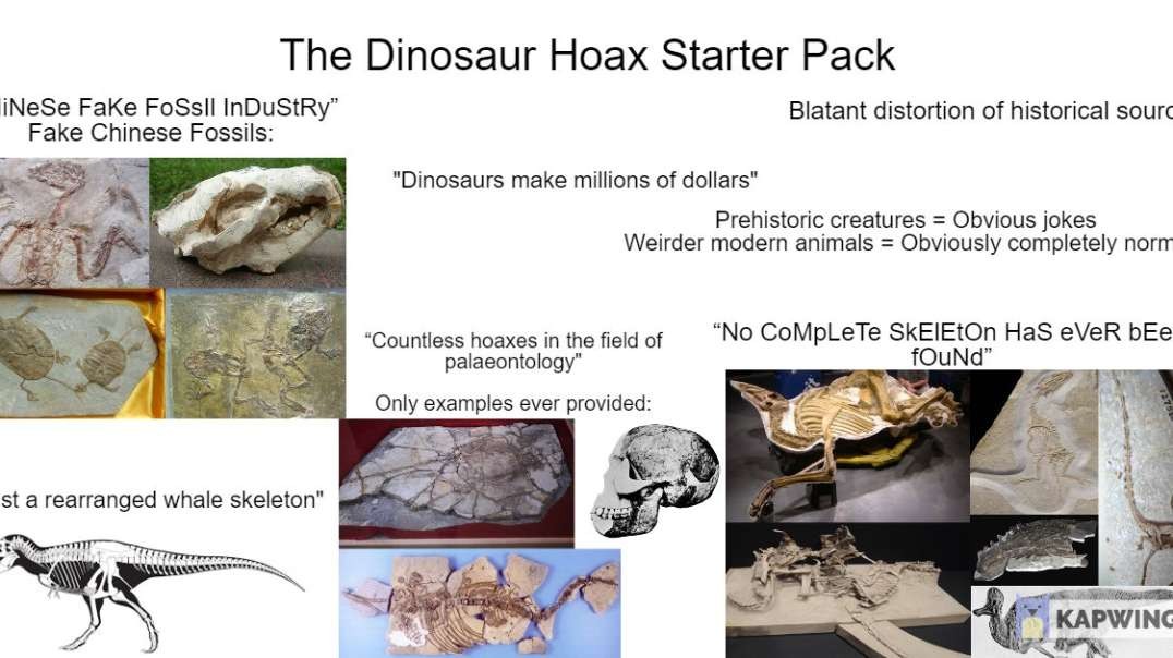 Dinosaurs Hoax Scientists caught faking fossil Archeopteryx