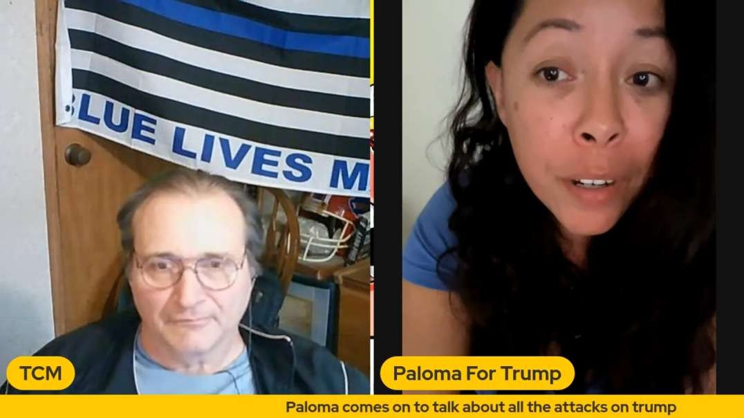 Paloma comes on to talk about all the attacks on trump