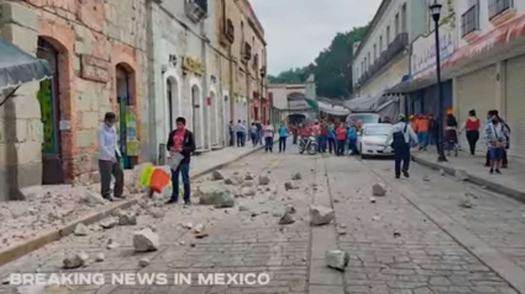 THE NEXT USA! Earthquake in Mexico! God will save us.mp4