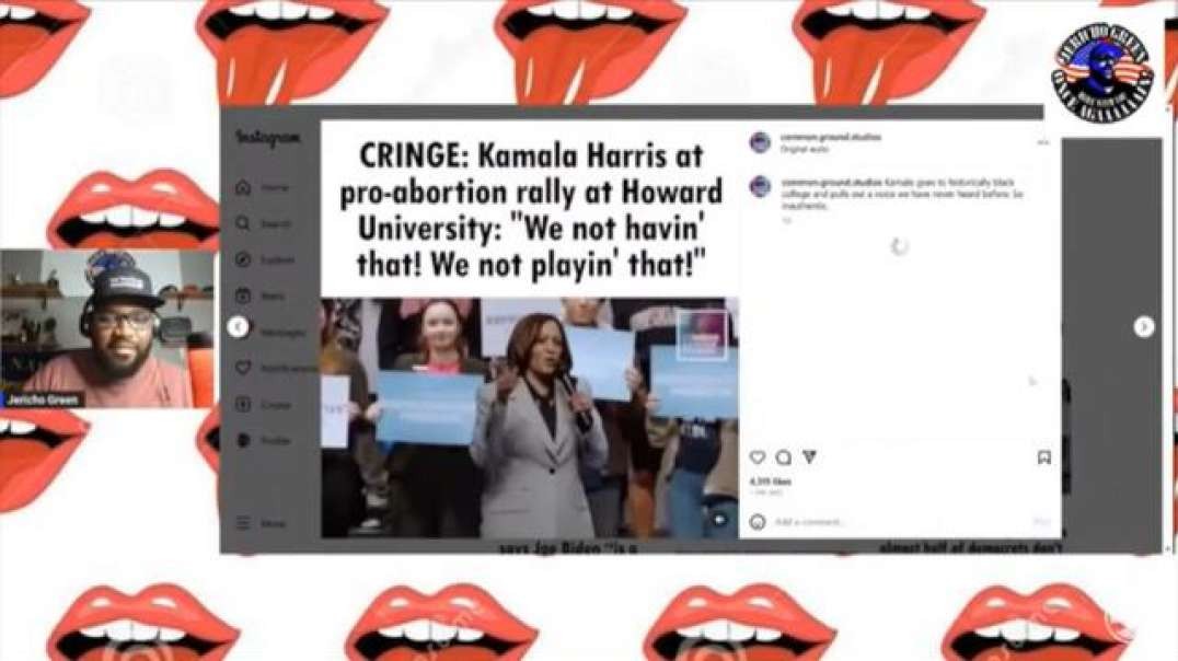 Cringe: Kamala Harris At Pro-Abortion Rally At Howard University (Jericho Green)