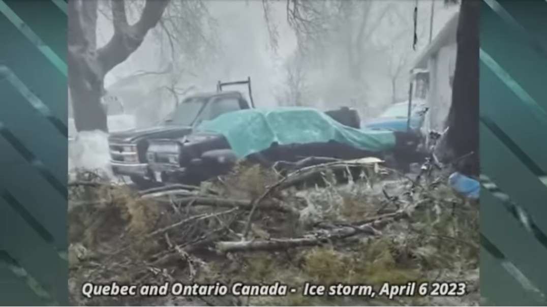 2 minutes ago! Canada freezes completely - Ice storm in Montreal, Quebec and Ont.mp4