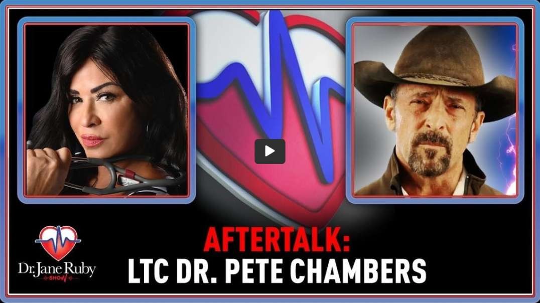 LIVE At 5PM - AFTERTALK - LTC Dr. Pete Chambers