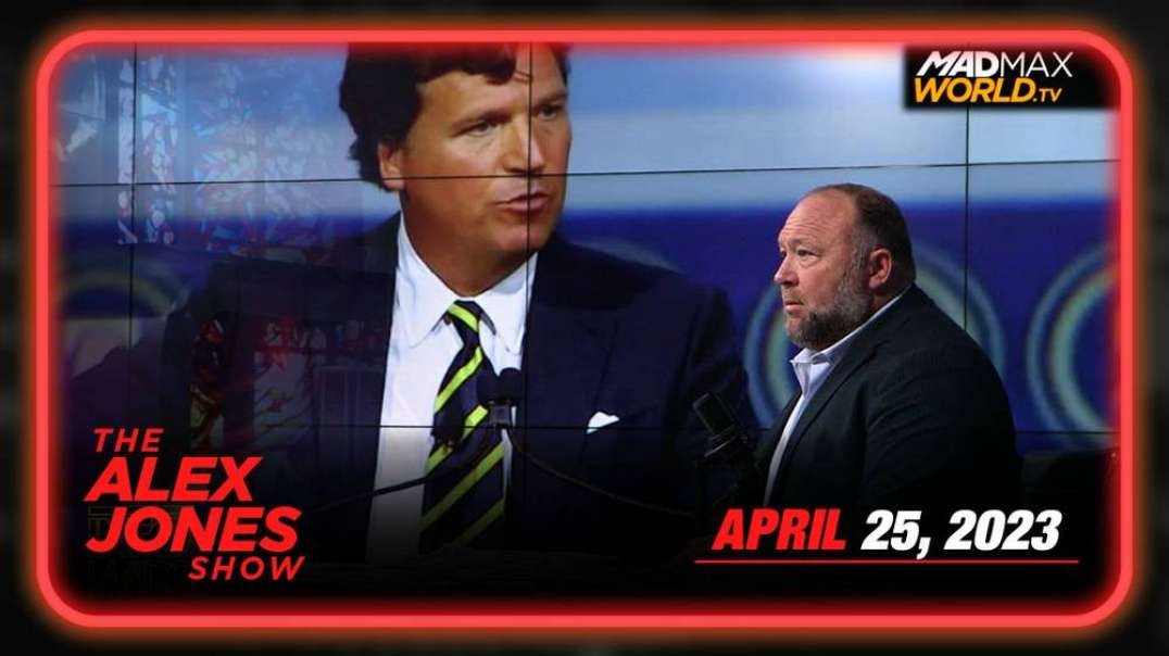 FULL TUESDAY SHOW – Alex Jones Exclusively Reveals Why Tucker Carlson was Fired, Plus NASA's Secret Space Program Revealed – 04/25/23