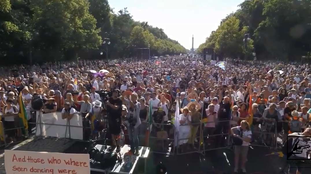2yrs ago MSM Says 10 Thousand London 17 Thousand Berlin LIES LIES LIES Massive Freedom Rally Lockdown Protests.mp4