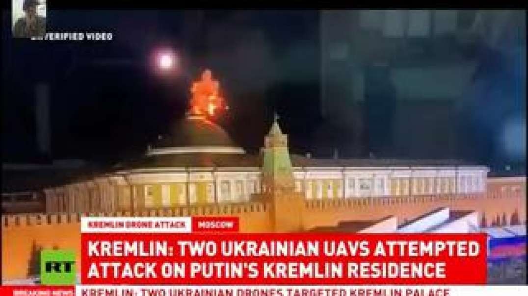 UAV Drone Attack on KREMLIN,  Assassination Attempt on Putin, considered as a Terrorist ATTACK