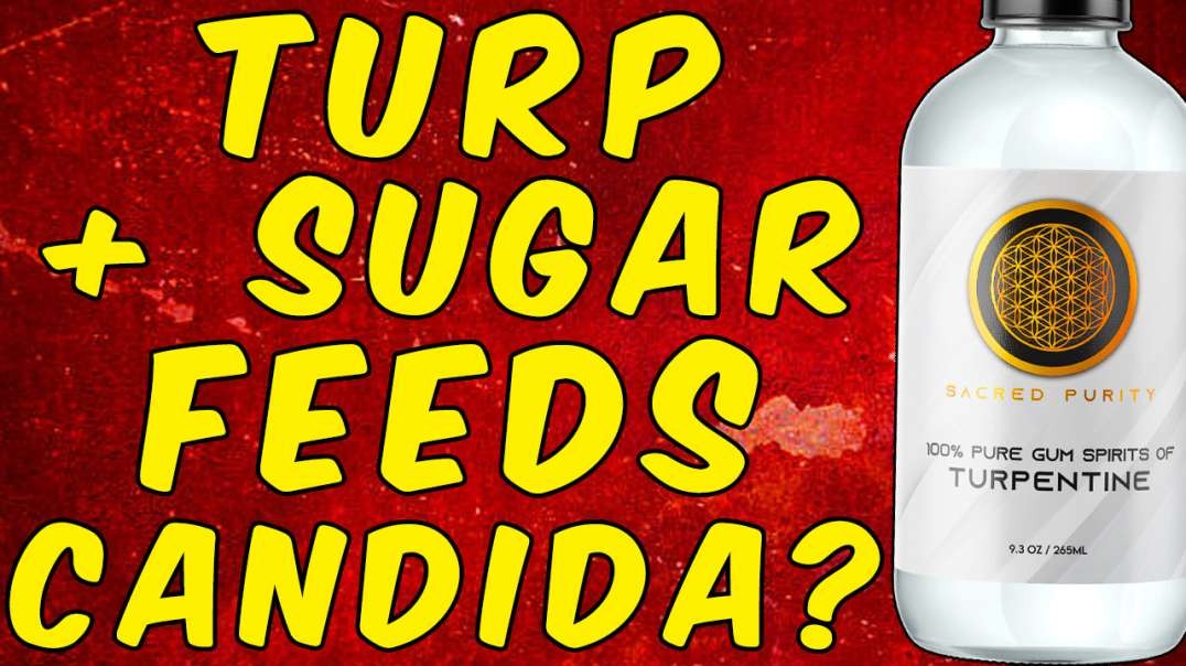 Will Turpentine With Sugar FEED CANDIDA?