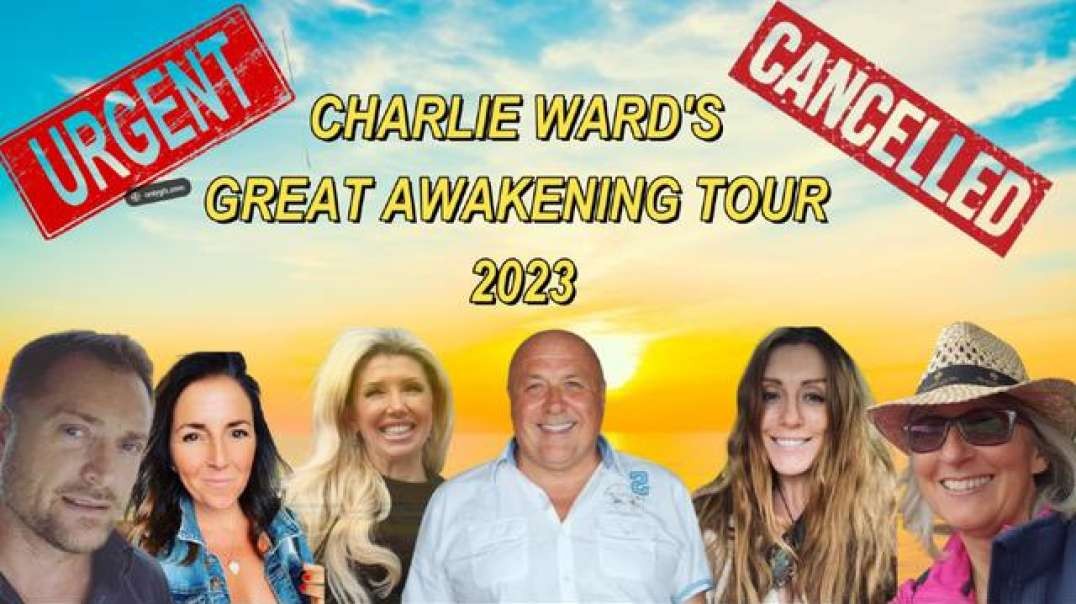 CANCELLED - CHARLIE WARD'S GREAT AWAKENING TOUR 2023