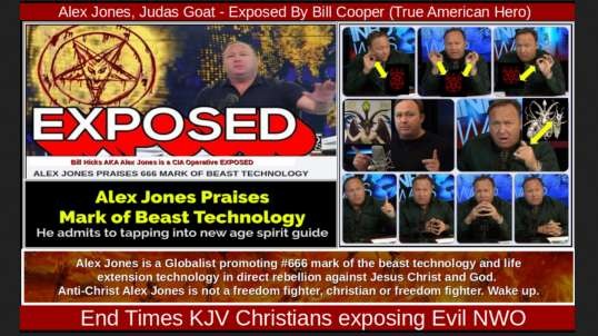 Alex Jones, Judas Goat - Exposed By Bill Cooper (True American Hero)