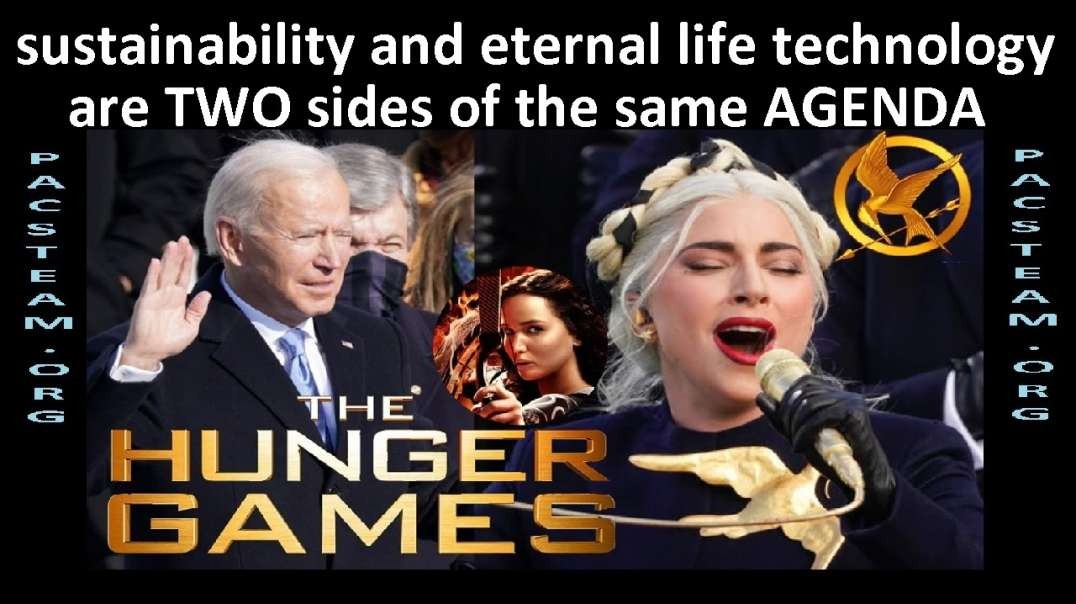 sustainability and eternal life technology are TWO sides of the same AGENDA