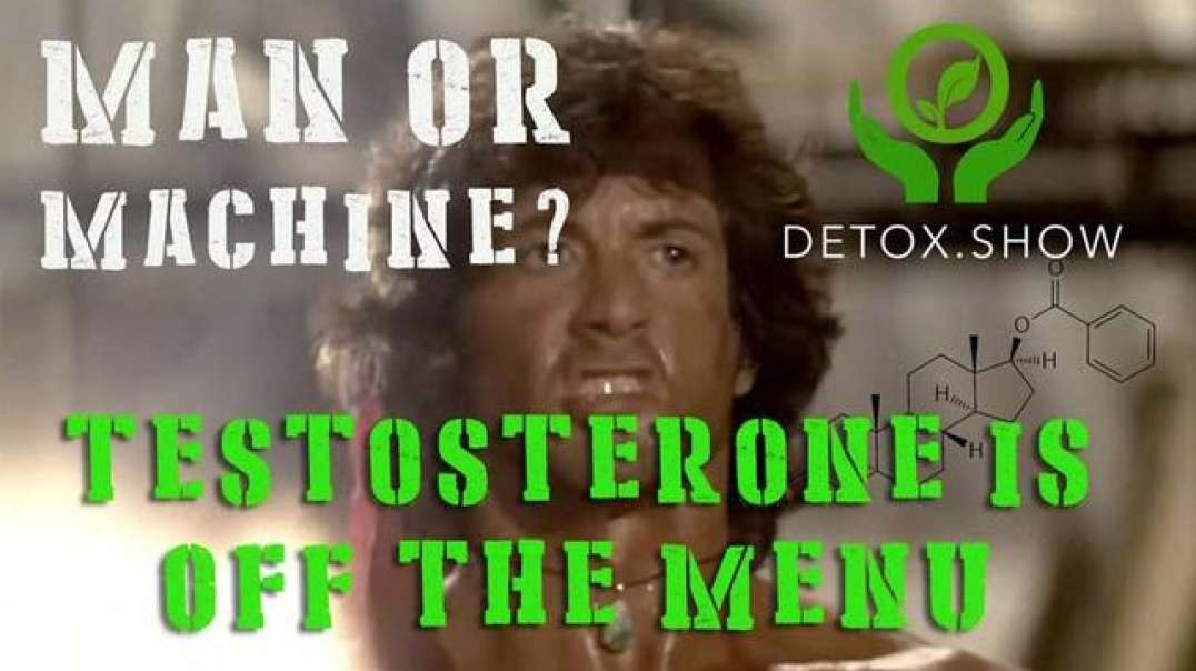 MAN OR MACHINE? TESTOSTERONE IS OFF THE MENU! WITH LEE DAWSON