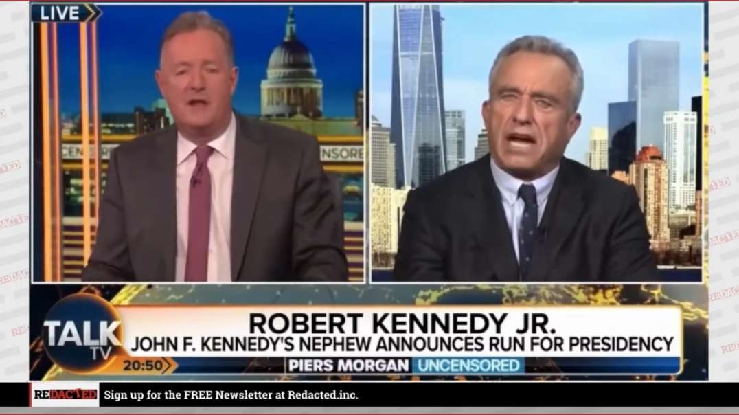 Uncensored, Piers Morgan censoring Robert F Kennedy Jr.