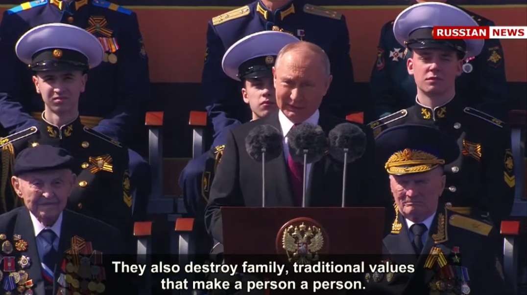 Putin's speech at the Victory Day parade!