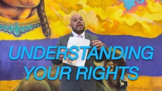 Understanding Your Rights. We have so many different rights; I could spend a day explaining them