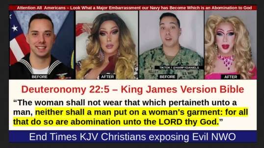 Attention All  Americans – Look What a Major Embarrassment our Navy has Become Which is an Abomination to God
