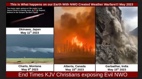 This is What happens on our Earth With NWO Created Weather Warfare!!! May 2023