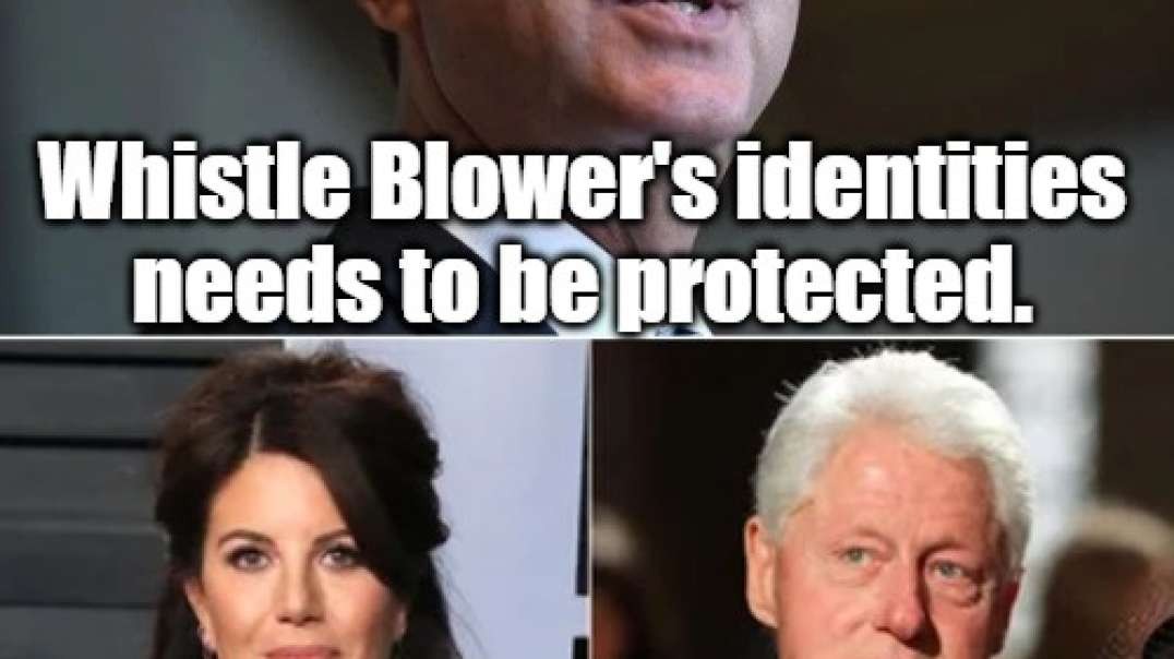 REMEMBER WHEN DEMS SAID WHISTLEBLOWERS SHOULD BE PROTECTED UNDER TRUMP? WELL WHAT HAPPENED?